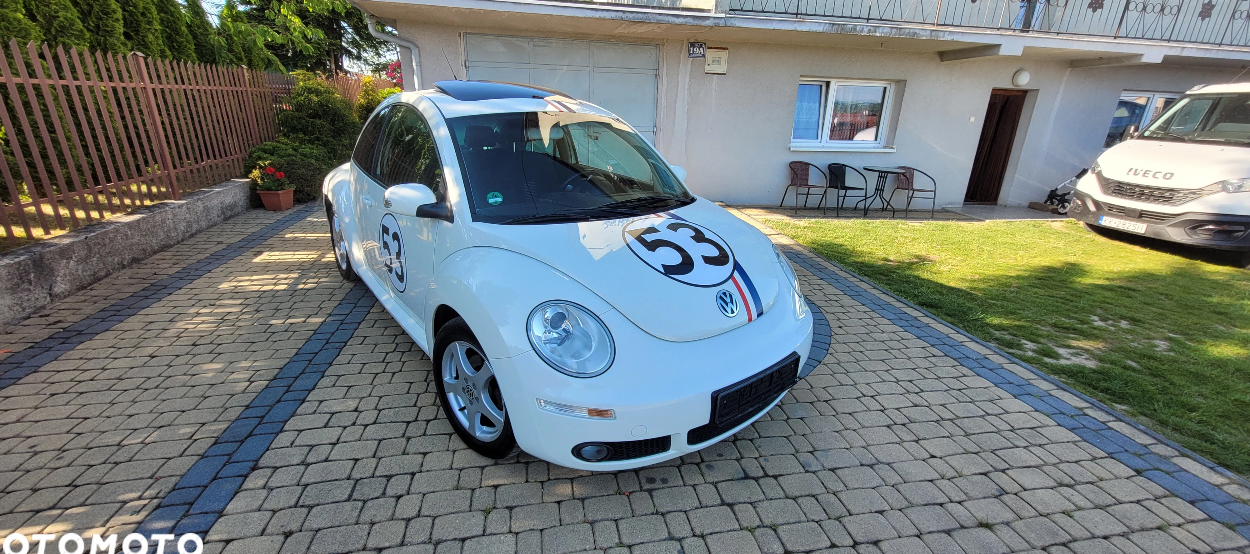 Volkswagen New Beetle cena 17600 przebieg: 163500, rok produkcji 2008 z Świętochłowice małe 154